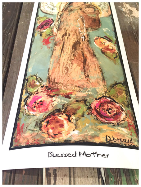 Blessed Mother Giclee (please read details for framed giclees)