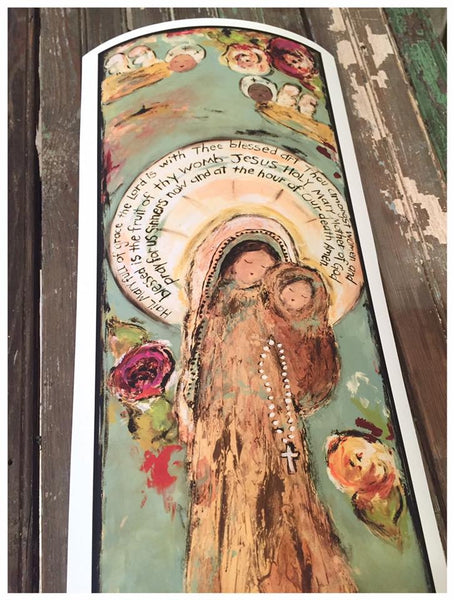 Blessed Mother Giclee (please read details for framed giclees)
